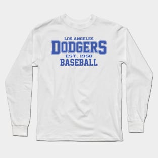 Dodgers Los Angeles Baseball Long Sleeve T-Shirt